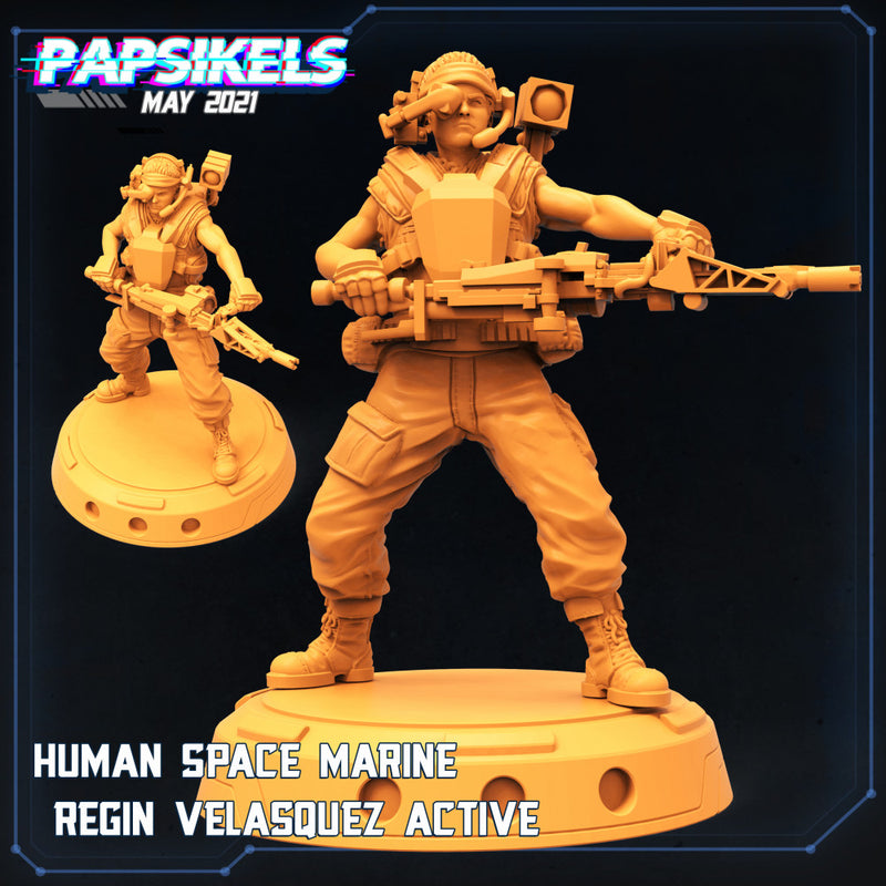 HUMAN SPACE MARINE REGIN VELASQUEZ ACTIVE - Only-Games