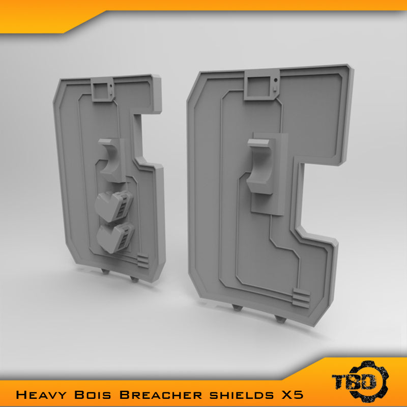 Heavy Bois Breacher Shields X5 - Only-Games