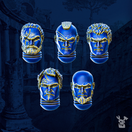 Princeps Cohorte Heads Set #1 x5 - Only-Games