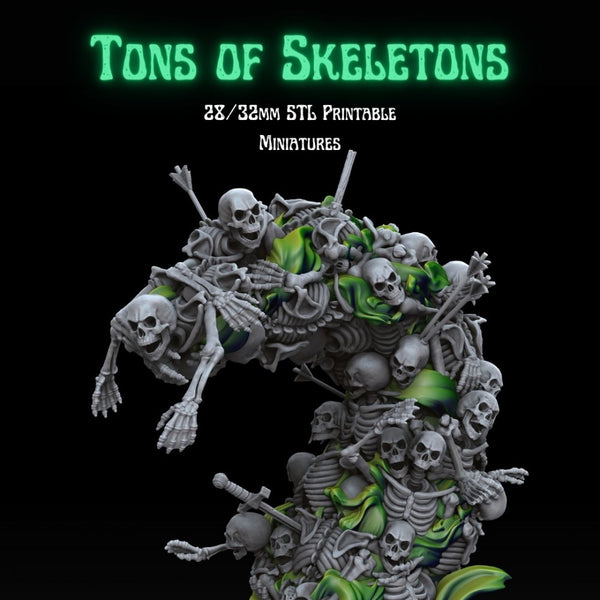 Tons of Skeletons: Worm of Corpses - Only-Games