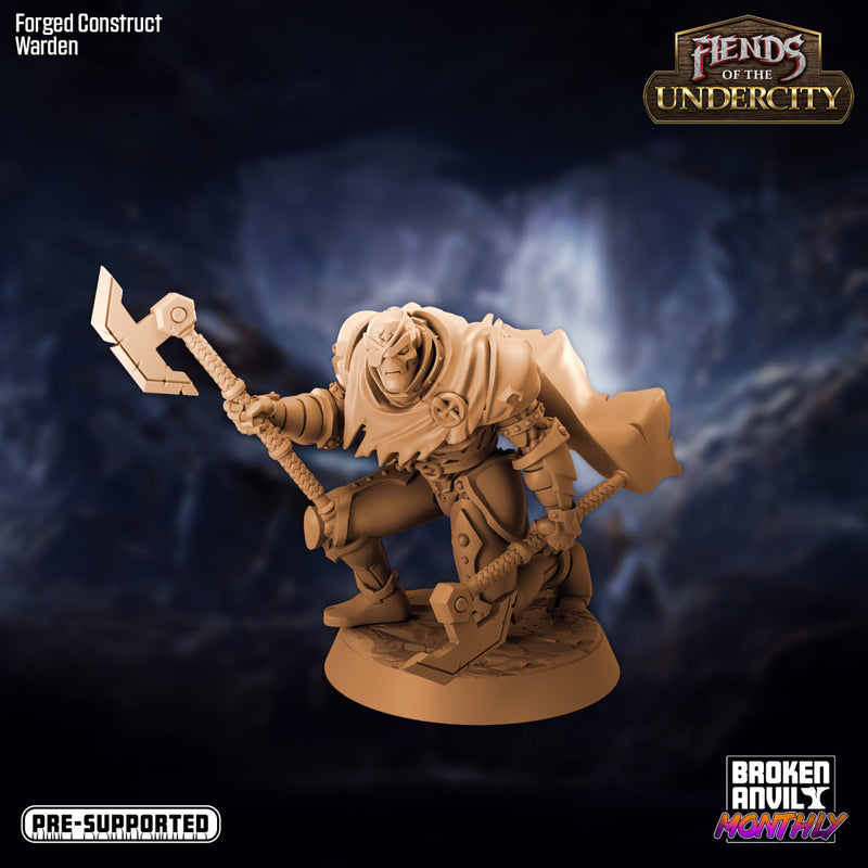 Fiends of the Undercity - Forged Construct Warden - Only-Games