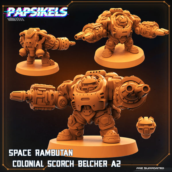 SPACE RAMBUTAN COLONIAL SCORCH BELCHER A2 - Only-Games