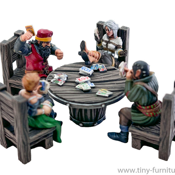 Card Players (SITTING FOLKS) - Only-Games