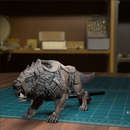 Wolf Mount - TytanTroll Miniatures - DnD - Fantasy - Only-Games