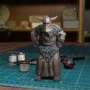 Knight of Ni 02- TytanTroll Miniatures - DnD - Fantasy - Only-Games