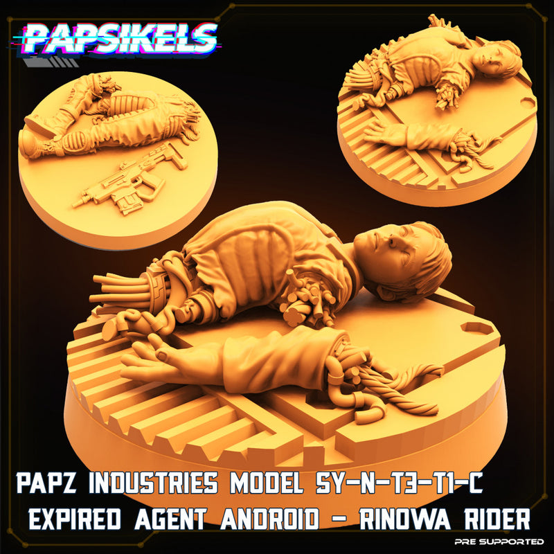 PAPZ INDUSTRIES MODEL SY-N-T3-T1-C EXPIRED AGENT ANDROID RINOWA RIDER - Only-Games