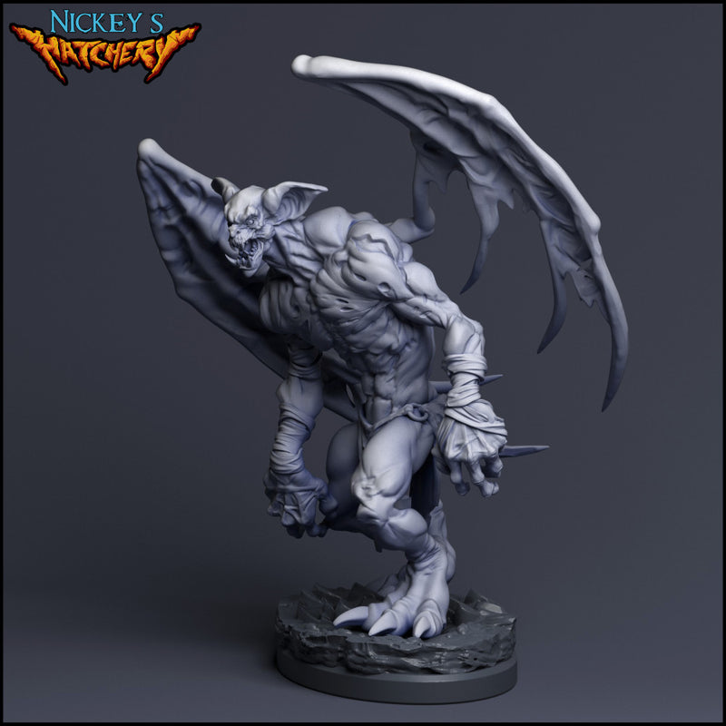 Bat Demon Miniature | Creatures of the Night | Inspired by Castlevania - Only-Games