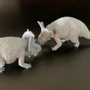Pachyrhinosaurus duel 1-35 scale dinosaur fight - Only-Games