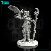 (0028) Female human elf half orc tiefling sorceress with rapacious - Only-Games
