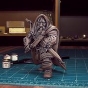 Male Dwarf 01 - TytanTroll Miniatures - DnD - Fantasy - 32mm - Only-Games