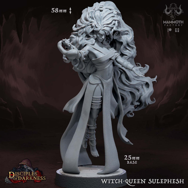 Witch-Queen Sulapesh (25mm Base) - Only-Games