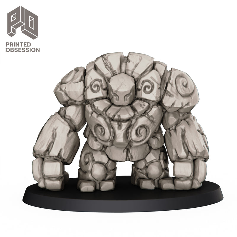 Stone Golem - Construct - Only-Games