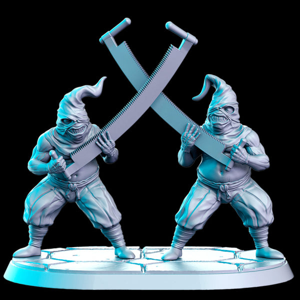 Twinsaws (Torturers) - 32mm - DnD - Only-Games