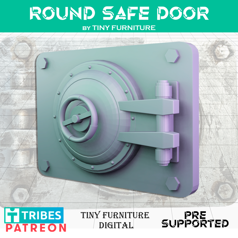 Round safe door - Only-Games