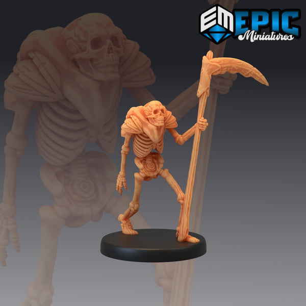 Scythe Warrior Skeleton / Undead Army / Fighter - Only-Games