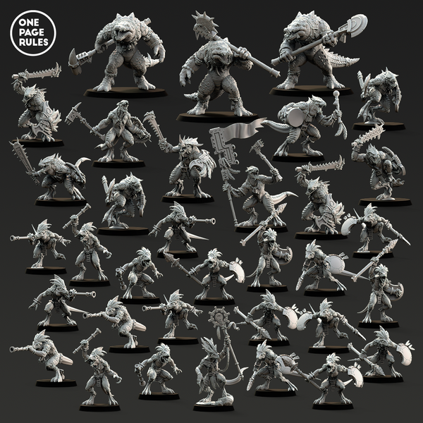 Saurians Army Starter (34 Models) - Only-Games