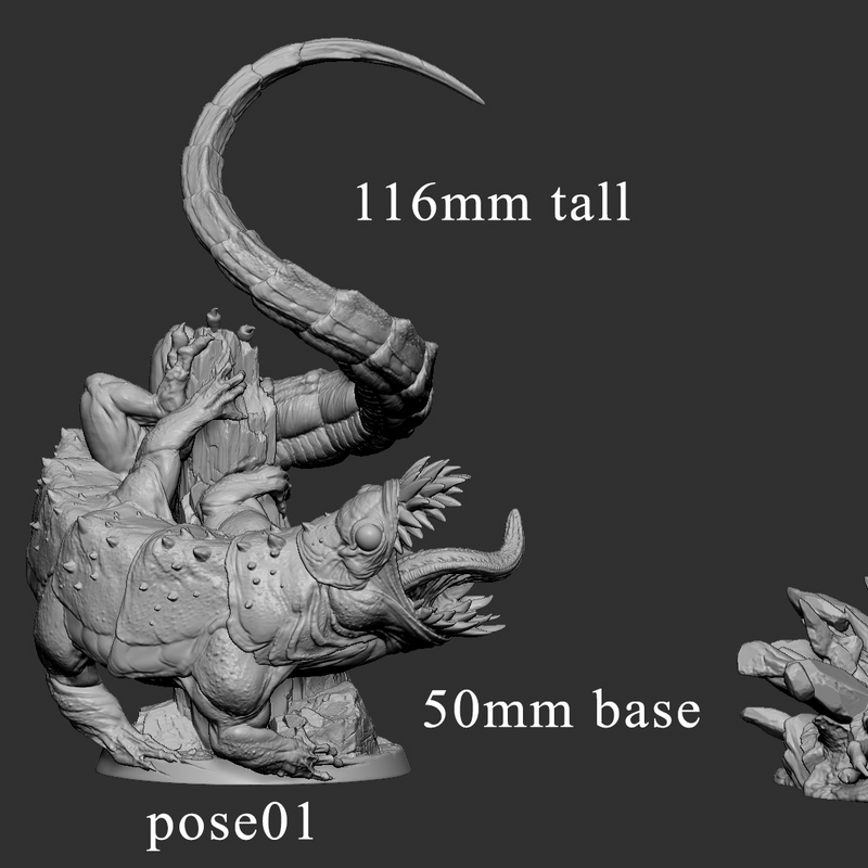 Chompilisk (All 2 poses) - Only-Games