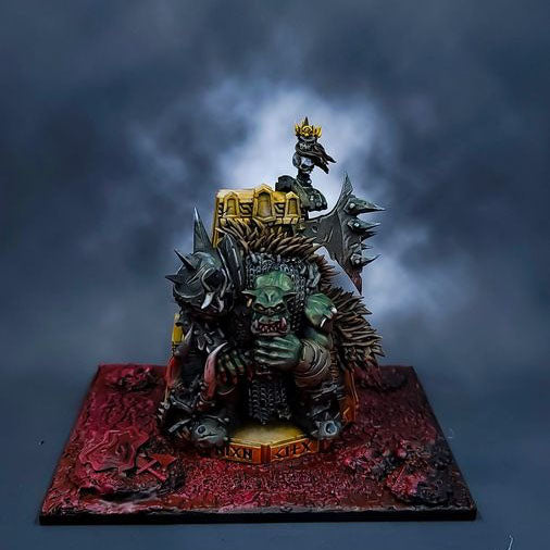 Black Orc Warlord "Urgzahk the Dethroner" - Only-Games