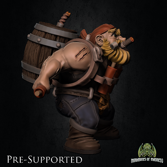 Dwari The Dinamiter [PRE-COLORED] 32mm Scale - Only-Games