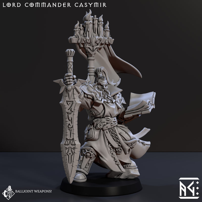 Lord Commander Casymir (Requiem Brotherhood Templars) - Only-Games