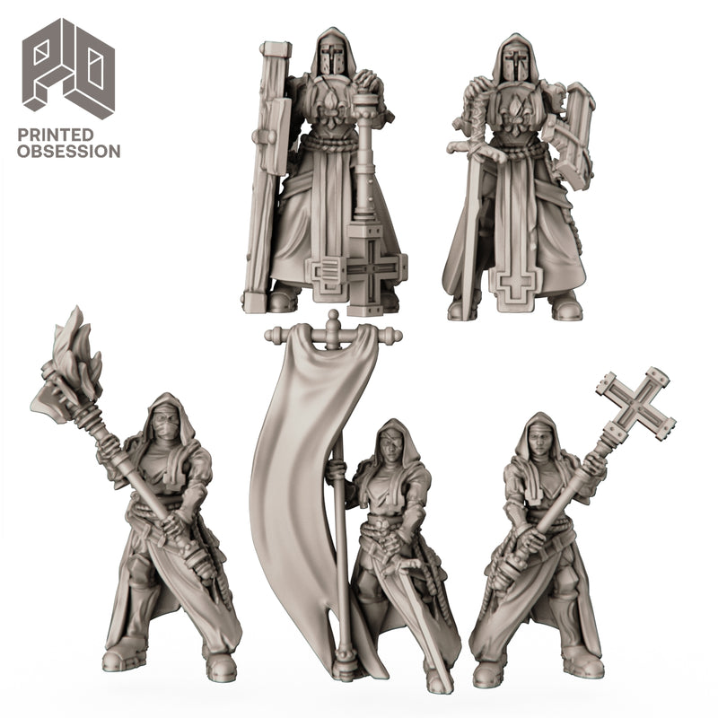 Sisters of the Red Lilly - Battle Nun Squad x 5 - Only-Games