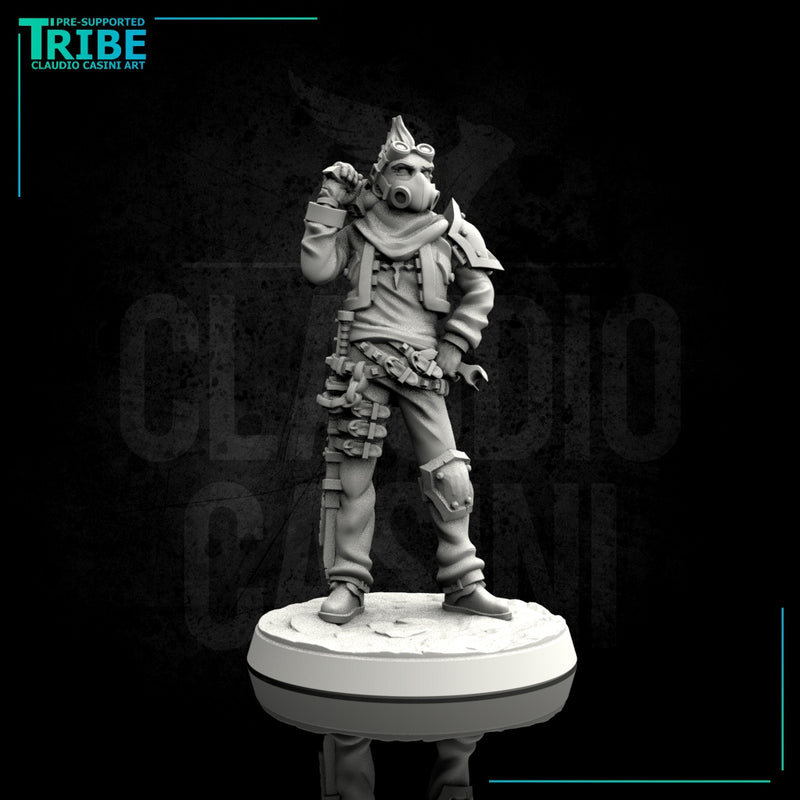 (0059) Male post apocalyptic  Sci-fi Punk - Only-Games