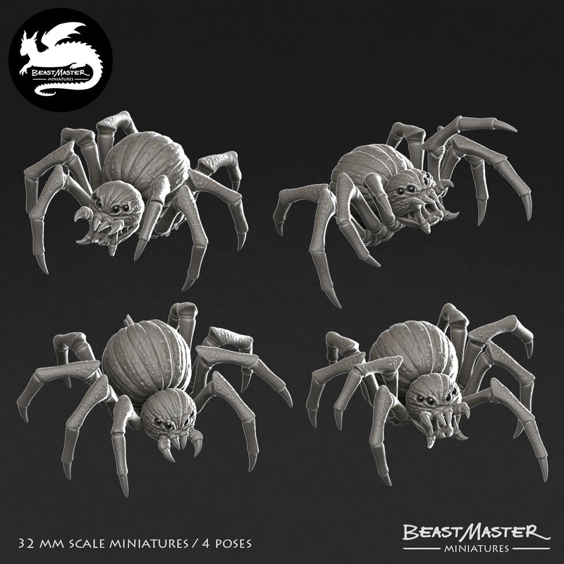 Pumpkin Spider Pack - 4 models - Only-Games