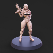Cyberpunk Mercenary Pose 1 - 4 Variants and Pinup - Only-Games