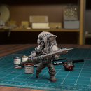 Goblin With A Cleaver Axe 02 - TytanTroll Miniatures - DnD - Fantasy - Only-Games