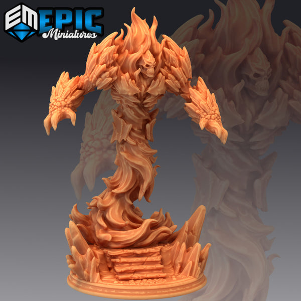 Fire Elemental Prime / Ancient Giant Inferno / Flame Element Primordial - Only-Games
