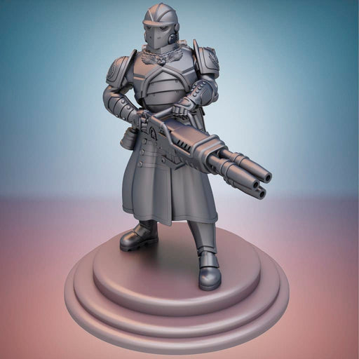 Sanctus Manipulus. Rotating Heavy Blaster Gun specialist. - Only-Games