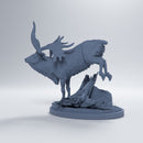 Sinomegaceros Pachyosteus landing 1-35 scale prehistoric giant deer - Only-Games