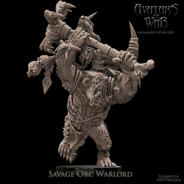 Savage Orc Warlord - Only-Games
