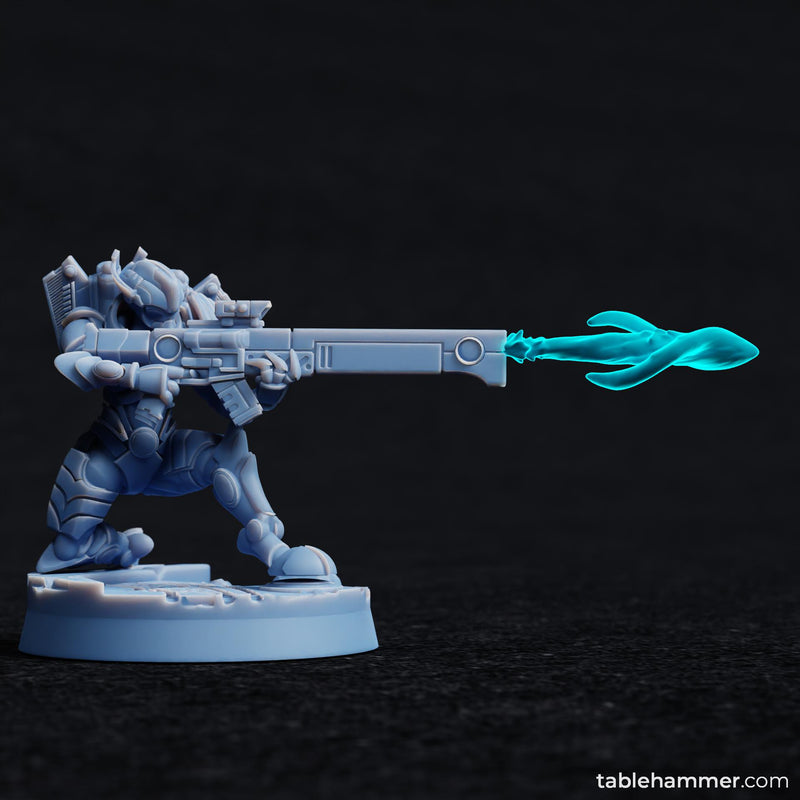 Spiral energy dart muzzleflash (5 x Greater good effects bit) - Only-Games
