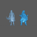 (0095) Female elf, human, tiefling, half-orc, firbolg monk - Only-Games