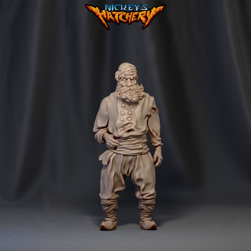 Bandit Miniature 02 | For Tabletop RPGs, Board Games, Wargaming | DnD Miniatures | Pathfinder Miniatures - Only-Games