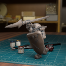 Goblin Spear And Shield - TytanTroll Miniatures - DnD - Fantasy - Only-Games