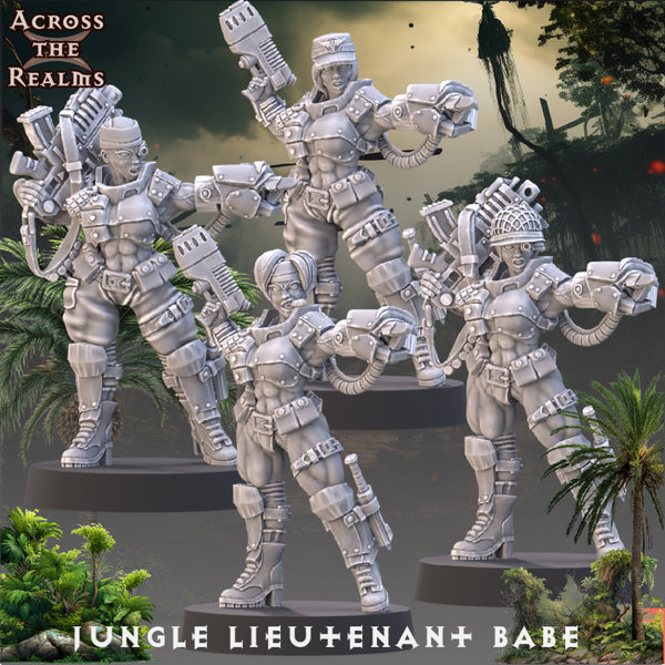 Jungle Lieutenant Babe - Only-Games