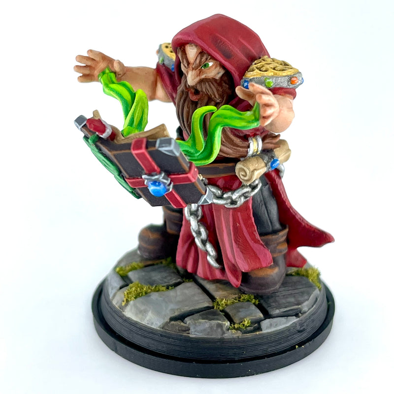 Kamli The Summoner [32mm Scale] Wizard Dwarf - Only-Games