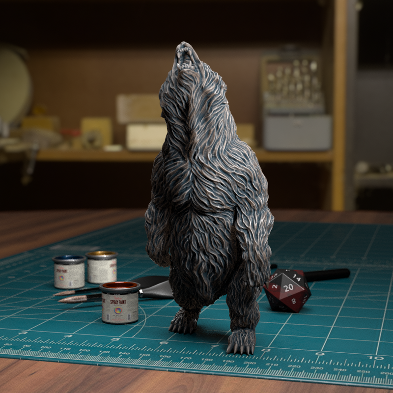 Bear on 2 feet - TytanTroll Miniatures - DnD - Fantasy - Only-Games