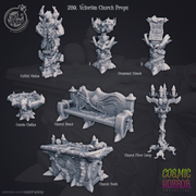 Vctorian Church Props - Only-Games