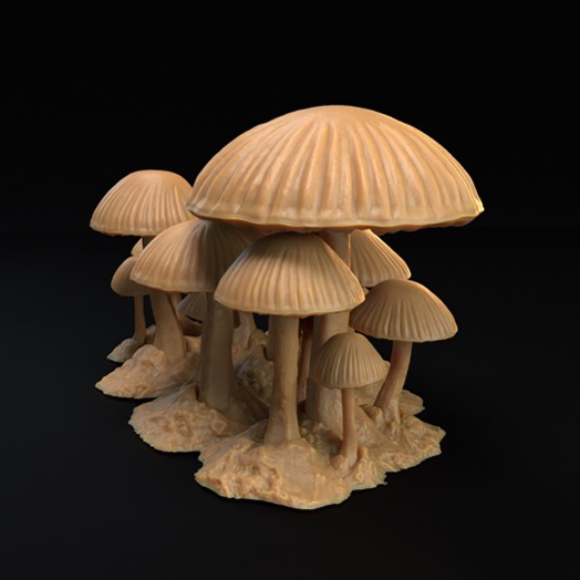 2 Huge Mushroom Tree Terrain | Mushroom Bayou | Dragon Trappers Lodge - Only-Games