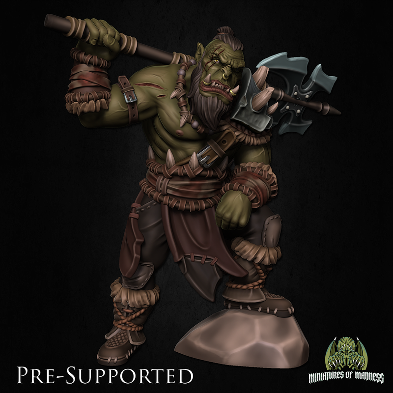 Barbarian Orc - Dhog Skullcrush - Only-Games