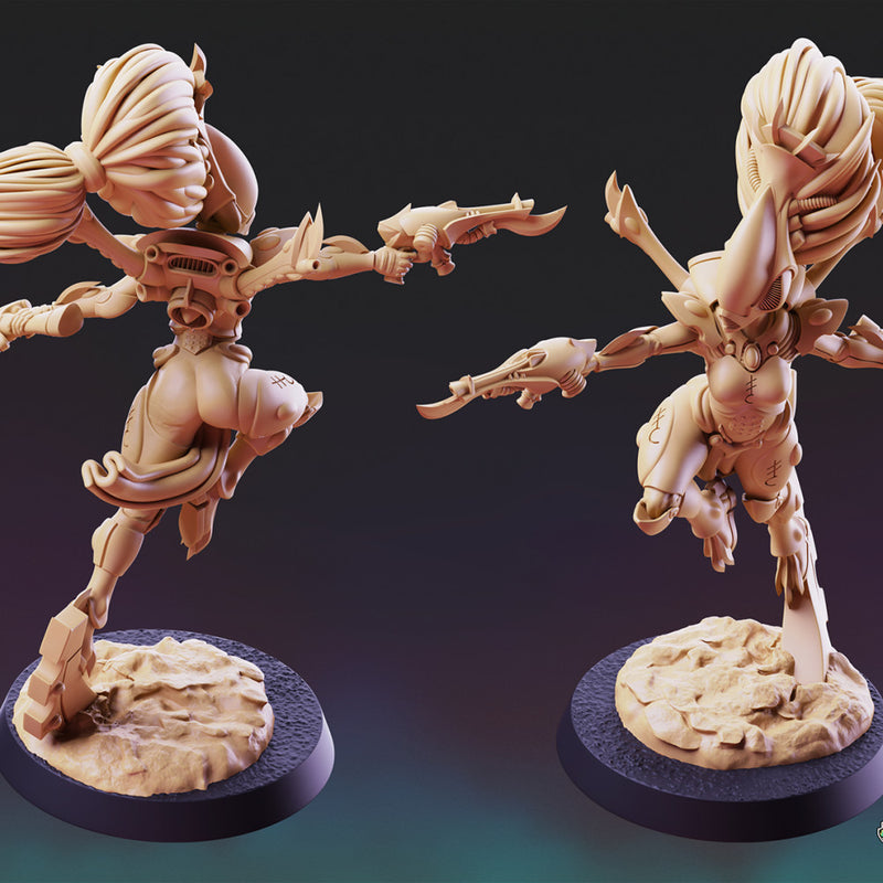 Space Elf Wailing Phantom Pose 1 - Only-Games