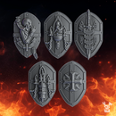 Pactum Aeternum Crusader Shields Set x5 - Only-Games