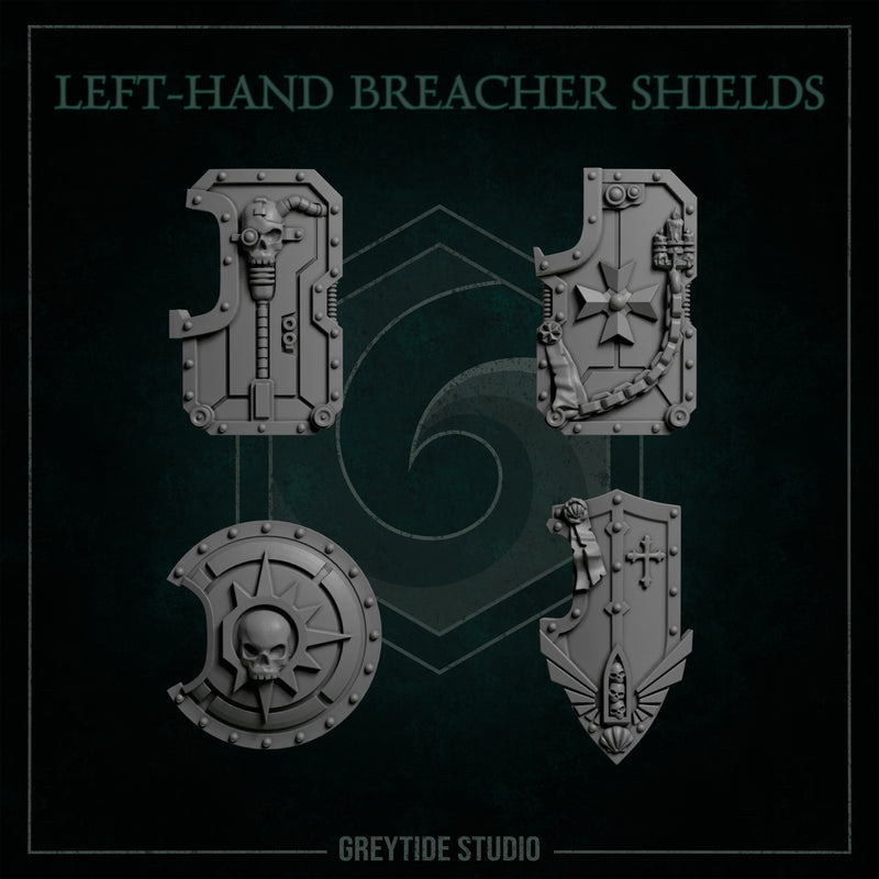 Left-hand Breacher Shields - Only-Games