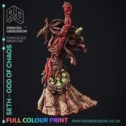 Seth - God of Chaos - Pre-Coloured - 32mm Scale - Only-Games