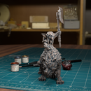 Wolf Rider 03 - TytanTroll Miniatures - DnD - Fantasy - Only-Games