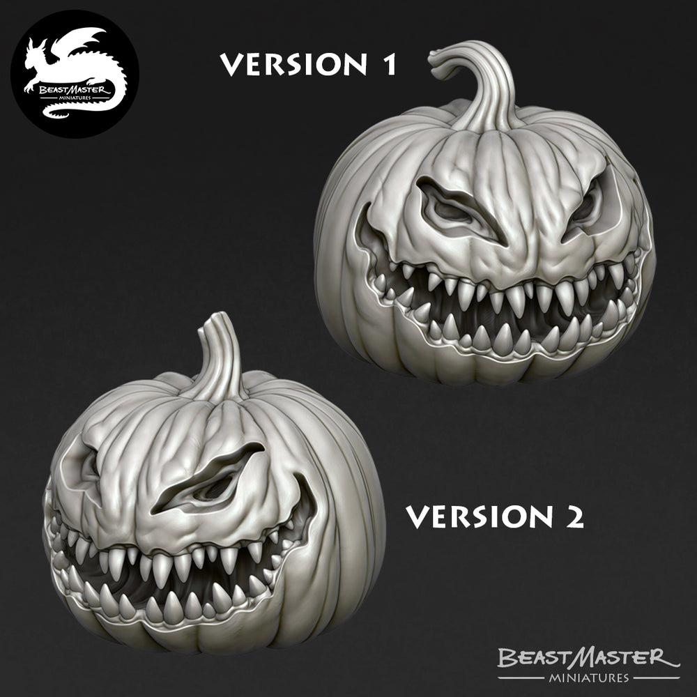 Halloween Evil Pumpkin - BeastMaster Miniatures - Miniatures by