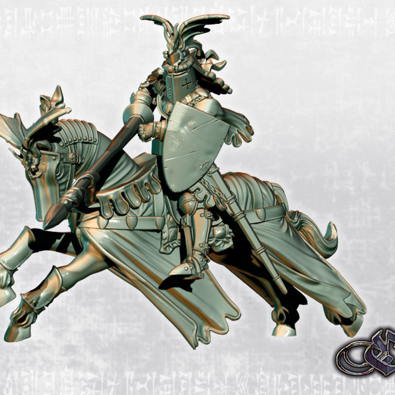 "Dragon Knight on horse" - October Release - Only-Games